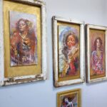 bold, feminine works by Canadian artist Sara Léger.